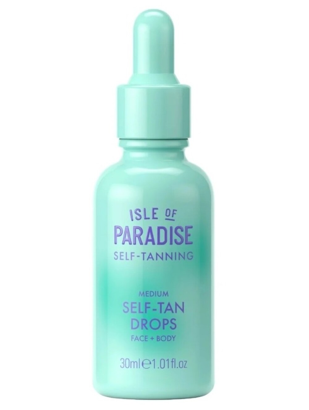 Isle Of Paradise Medium Self-Tan Drops For Face + Body BNIB